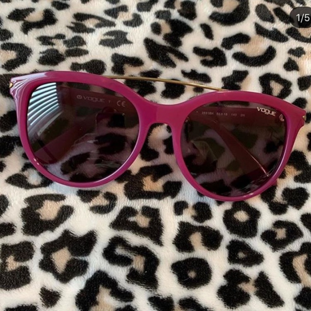 Purple/violet colored VOGUE sunglasses